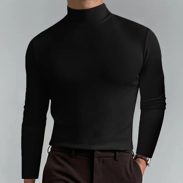 Oliver Slim fit long sleeve turtleneck shirt the Z boutique