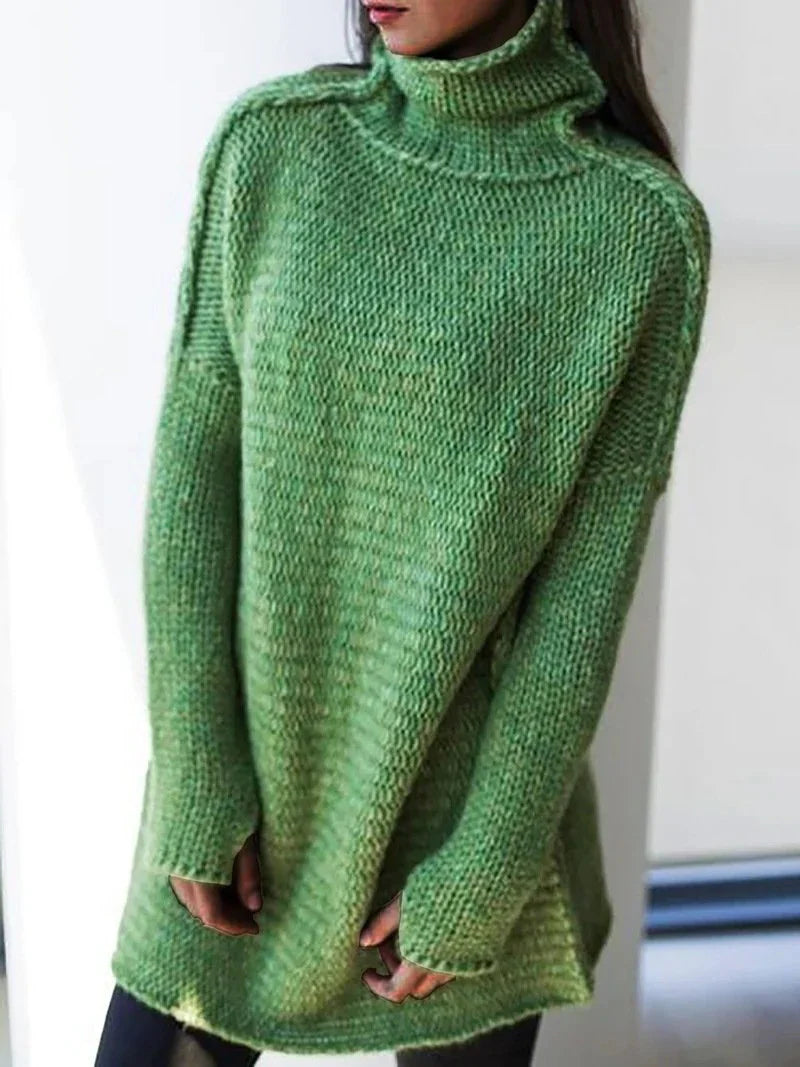 Indira – Oversized Turtleneck Sweater