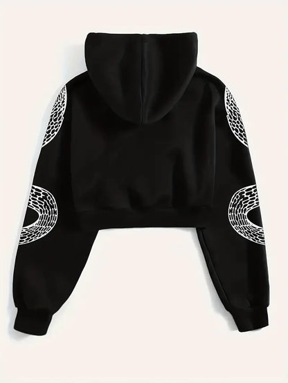 Zuri – Printed Cotton Hoodie