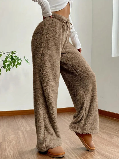 Viktoria – Knitted Wide Leg Trousers