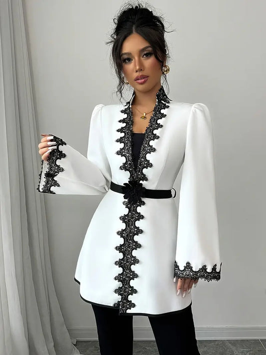 Dixie – Elegant Lace Trim Jacket