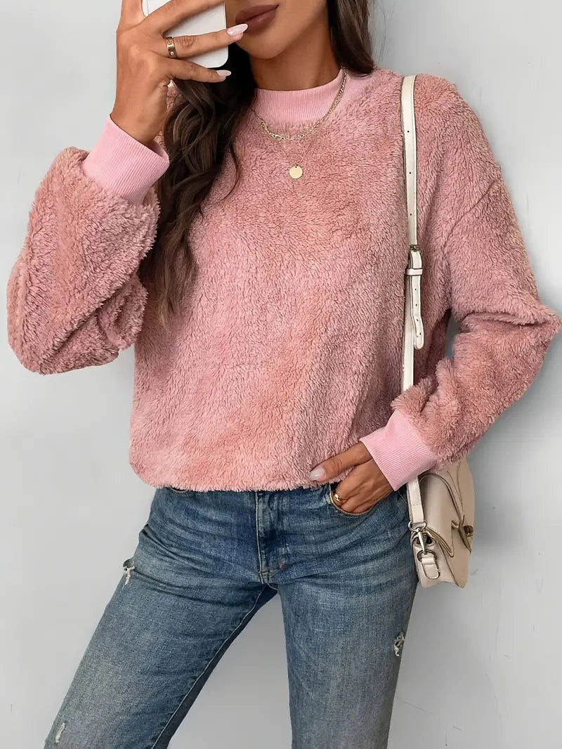 Lanfen – Soft Plush Sweater