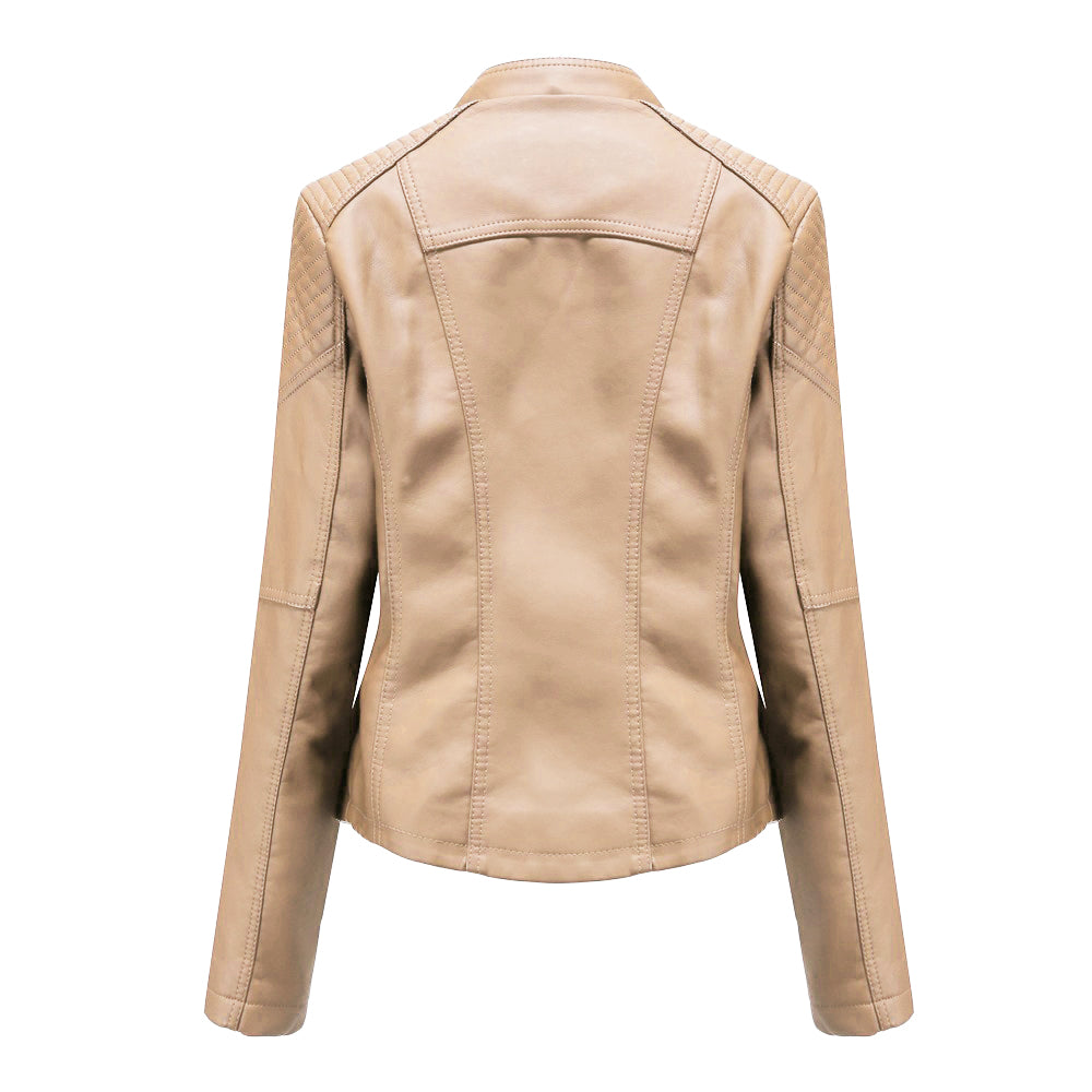 Lana - Stylish & timeless women's leather jacket