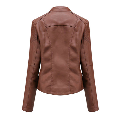 Lana - Stylish & timeless women's leather jacket