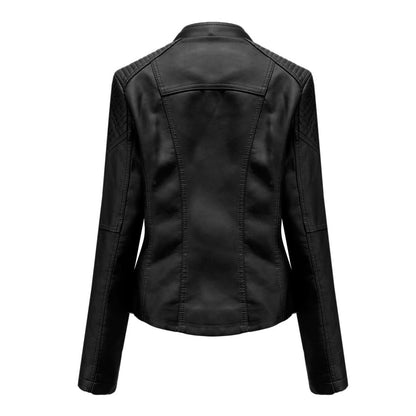 Lana - Stylish & timeless women's leather jacket