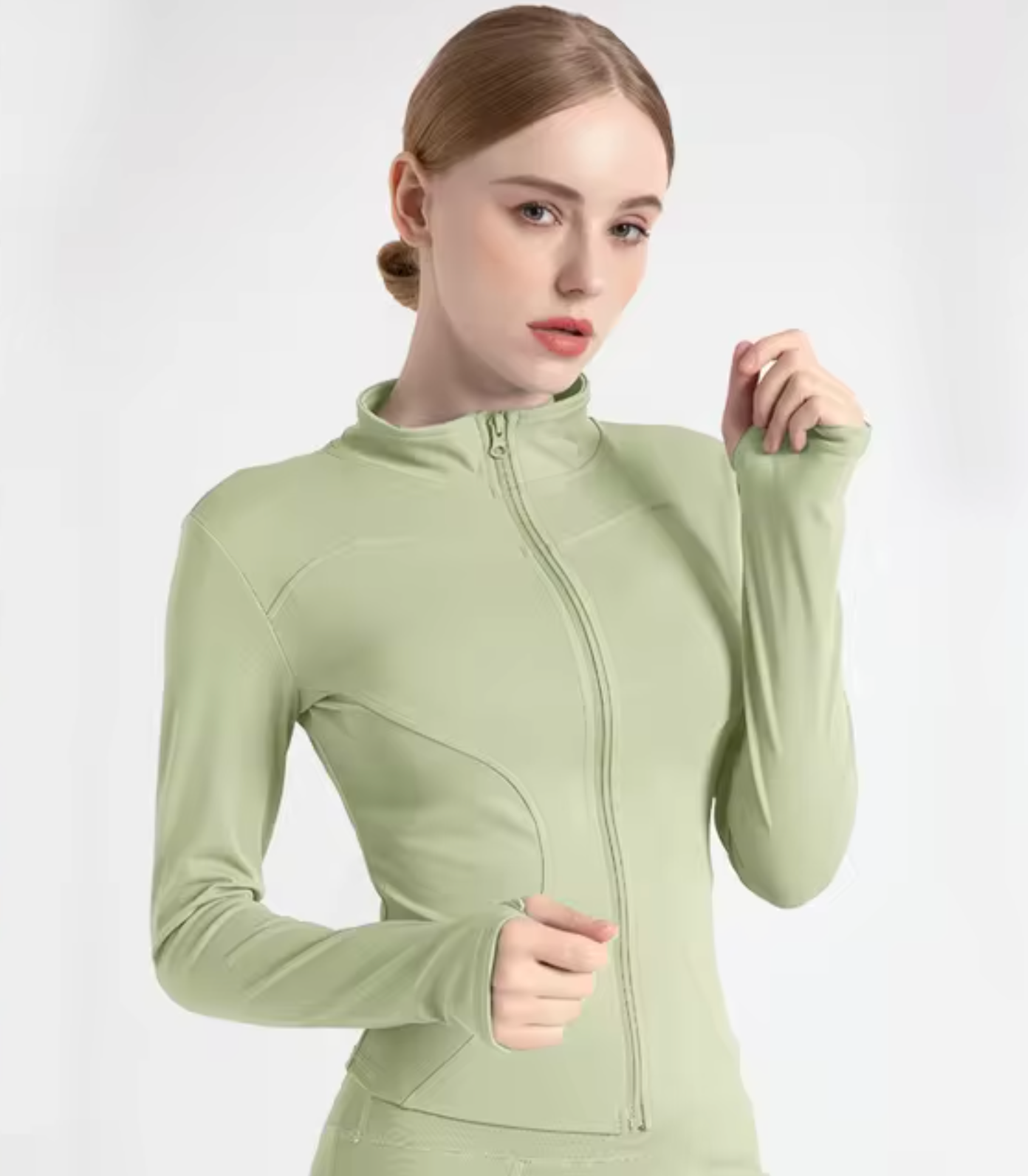 Kelly – Slim Fit Long Sleeve Yoga Top