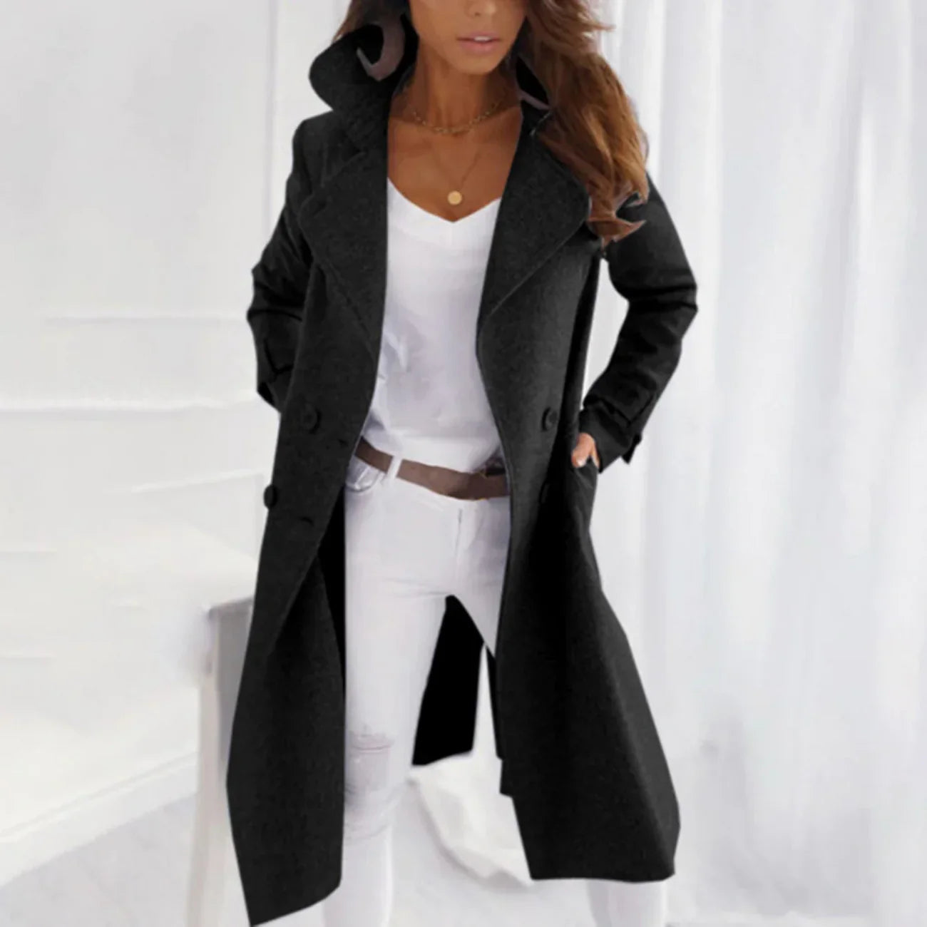 Myrtle – Elegant Wool Coat