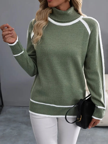 Alejandra - Soft Knitted Turtleneck Sweater