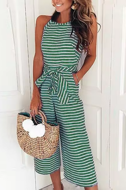 Flossie - Striped Jumpsuit