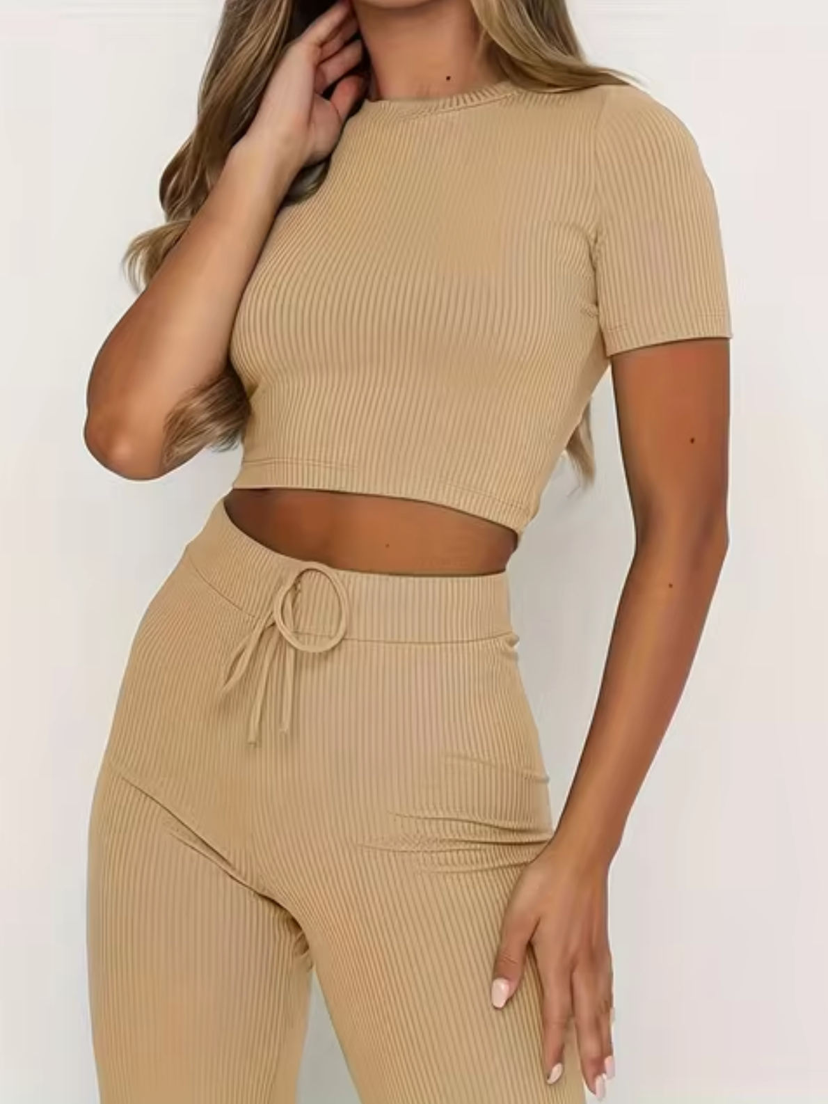 Jarrah – Crop Top and Pants Set