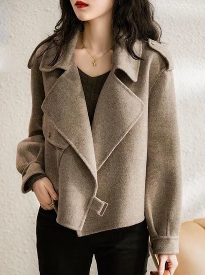 Melanie – Elegant Wool Coat