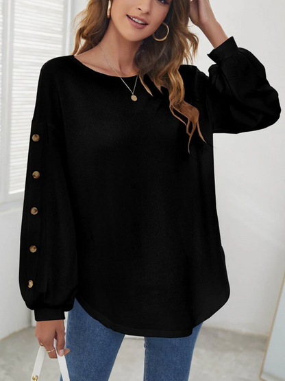 Laurell – Stylish Long-sleeved Blouse