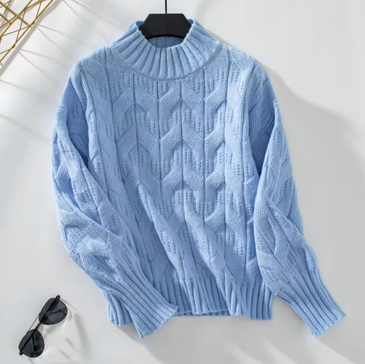 Chezca - Knitted Turtleneck Sweater