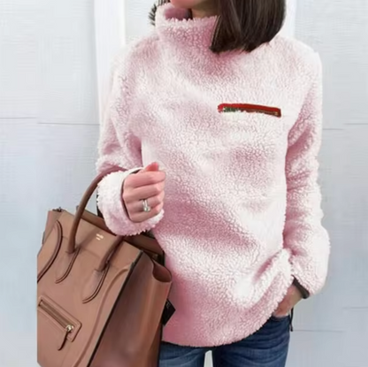 Beeta – Soft Plush Turtleneck Sweater