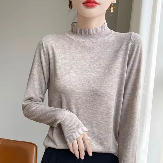 Chezca – Cashmere High Neck Sweater