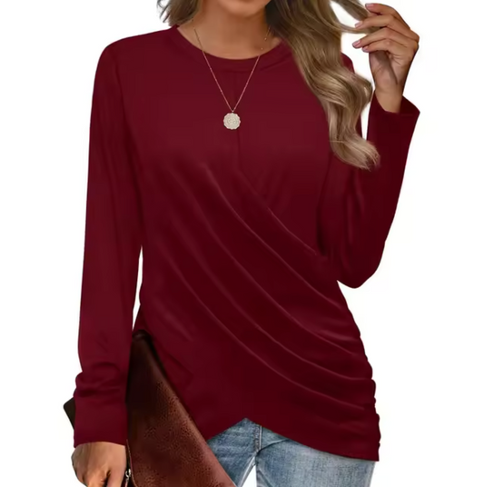 Yesha – Elegant Long-Sleeved Top