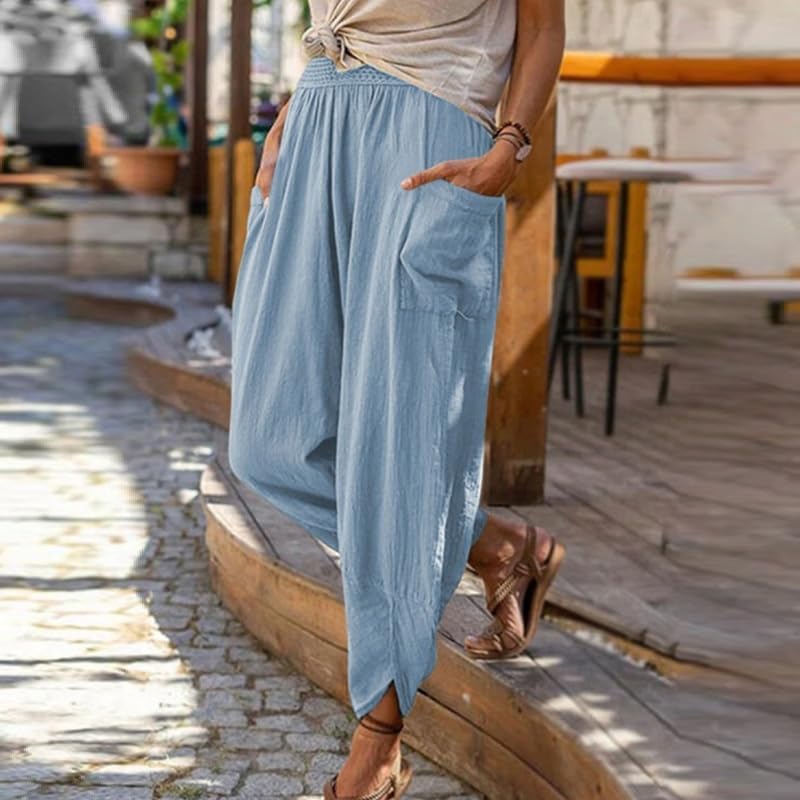 Solenn - Cotton Summer Trousers