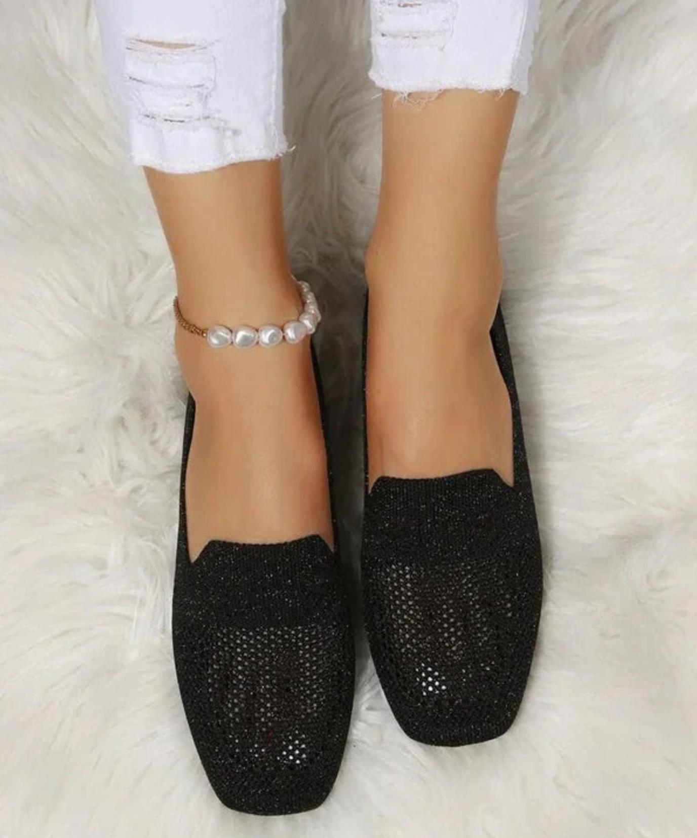 Vala – Comfortable Flat Knitted Shoes