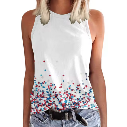 Arvee – Colorful Designs Sleeveless Top