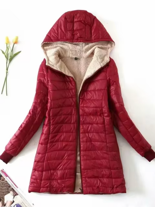 Berta – Plush Fleece Coat