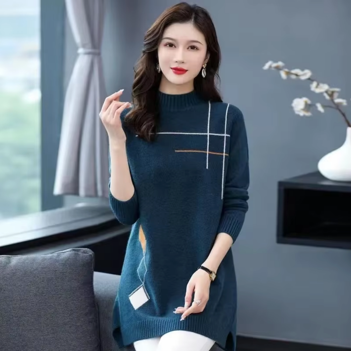 Shirley – Knitted Wool Sweater