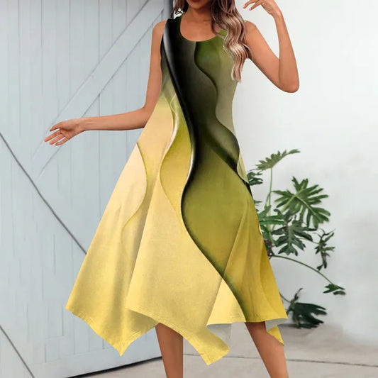 Vishna – Elegant Asymmetric Dress