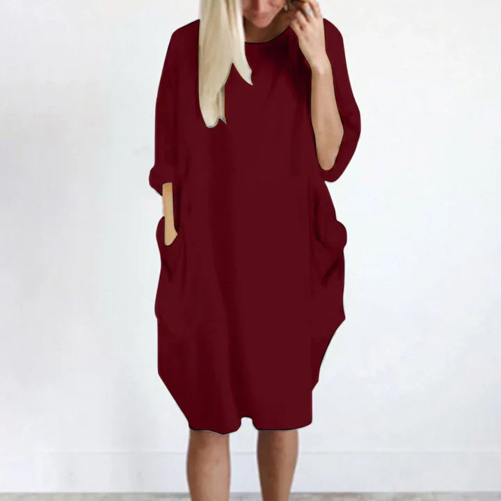 Elmira – Long Sleeve Casual Dress