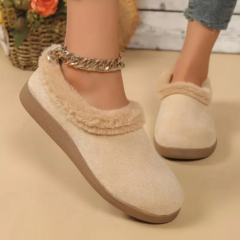 Ruperta - Slip-on Fur Shoes