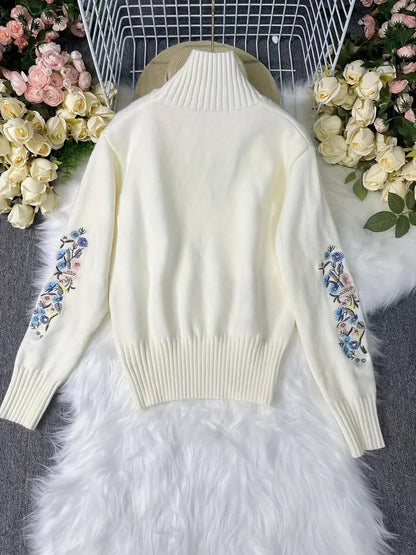 Anwi - Cotton Knit Sweater