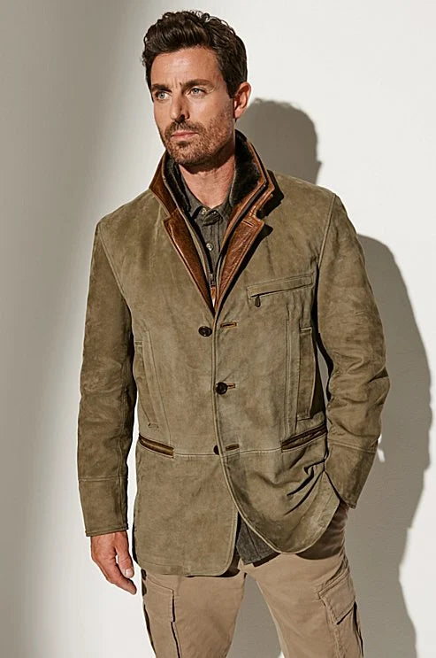 Jacob - Men's Autumn Vintage Jacket