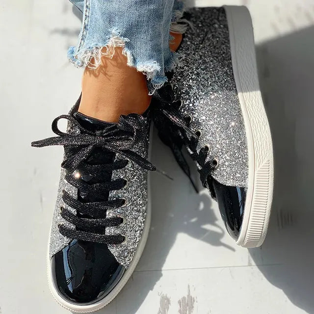 Aria – Luxurious casual glitter women’s shoes