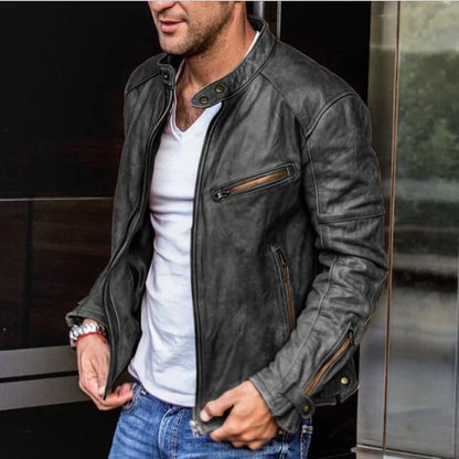 Liam – Stylish Leather Jacket