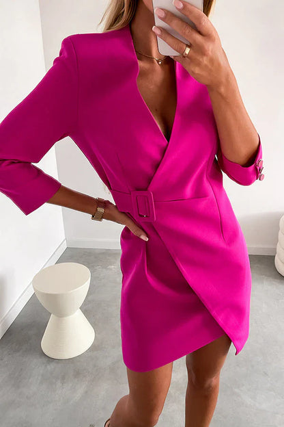 Clover – Elegant Blazer Dress