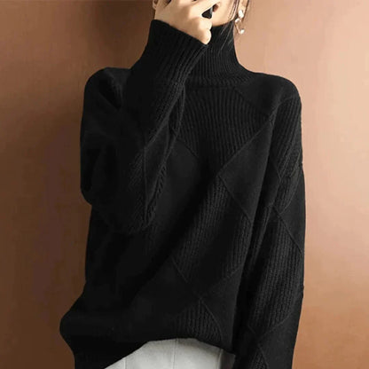 Julie - Cashmere Turtleneck Sweater