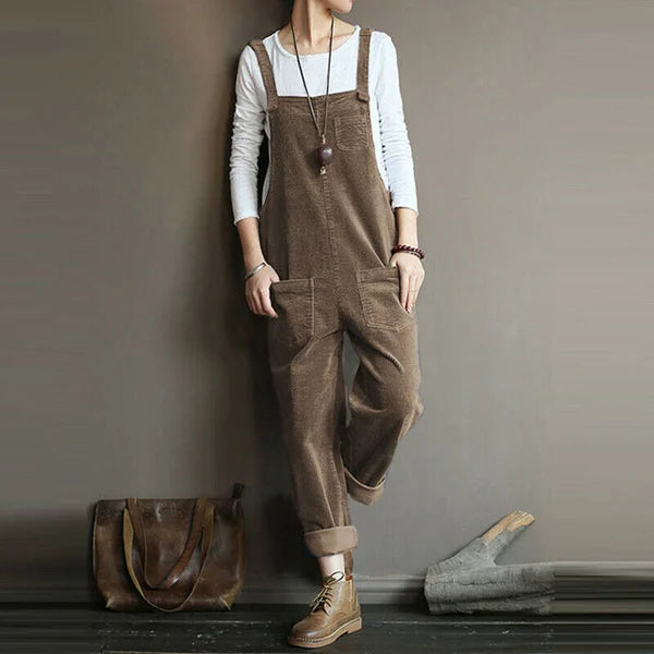 Eliza - Casual corduroy jumpsuit