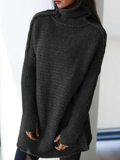 Indira – Oversized Turtleneck Sweater