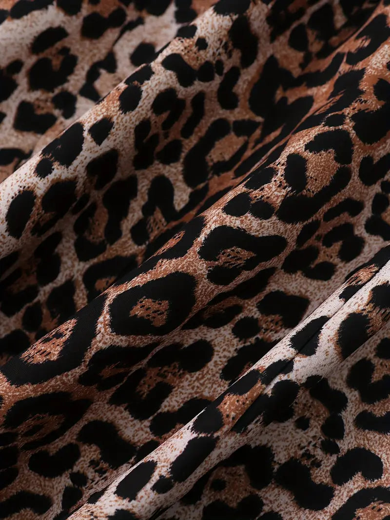 Scarlett – Elegant Leopard Print Blazer