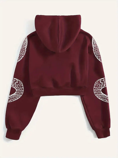 Zuri – Printed Cotton Hoodie