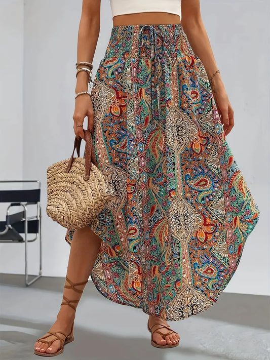 Jennylyn - Boho Print Skirt