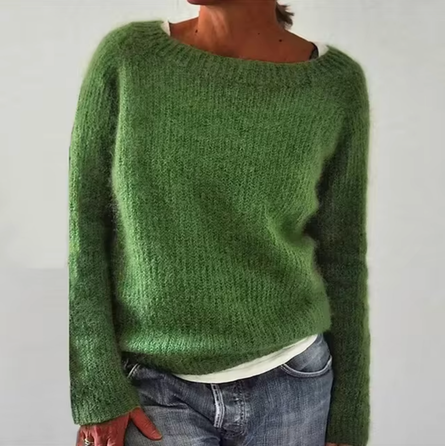 Regine – Plain Knitted Sweater