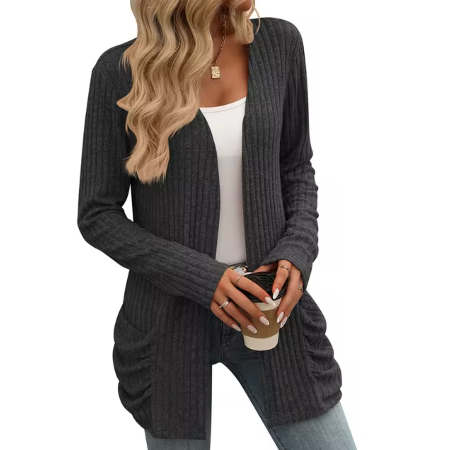 Rochel – Casual Knitted Cardigan