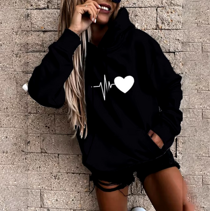 Rhian – Printed Hoodie