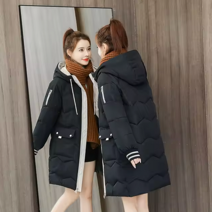 Erin – Long Parka Cotton Coat