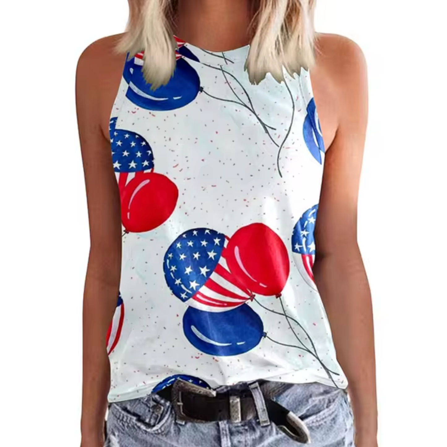 Daisy – Pattern Designs Sleeveless Tank Tops