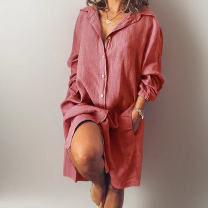 Edith – Stylish Shirt Dress