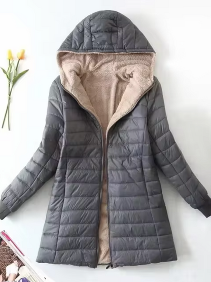 Berta – Plush Fleece Coat