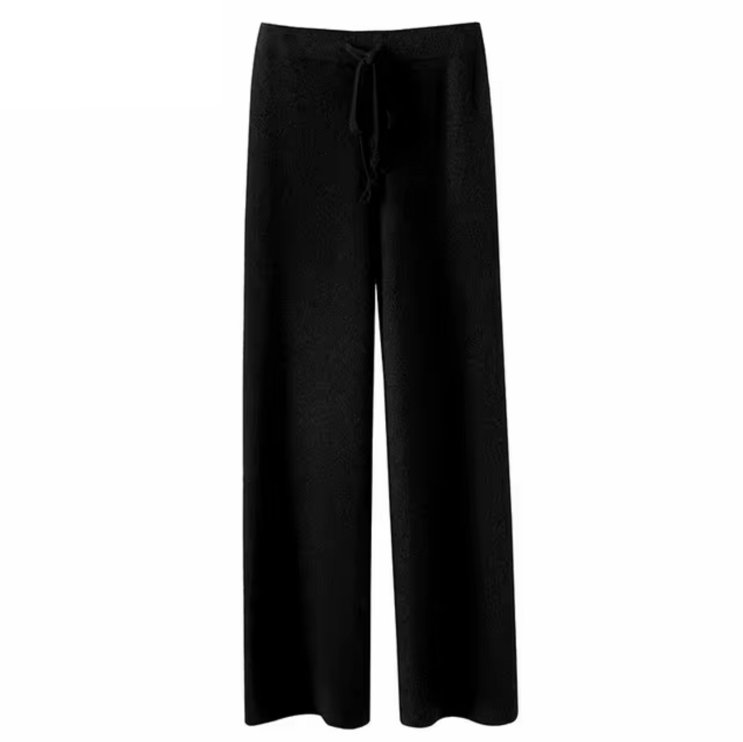 Venice – Wide-leg Wool Knit Trousers