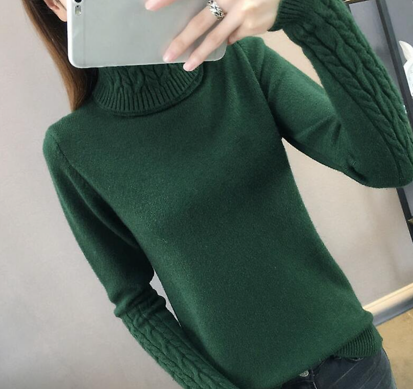 Althea – Wool Turtleneck Sweater