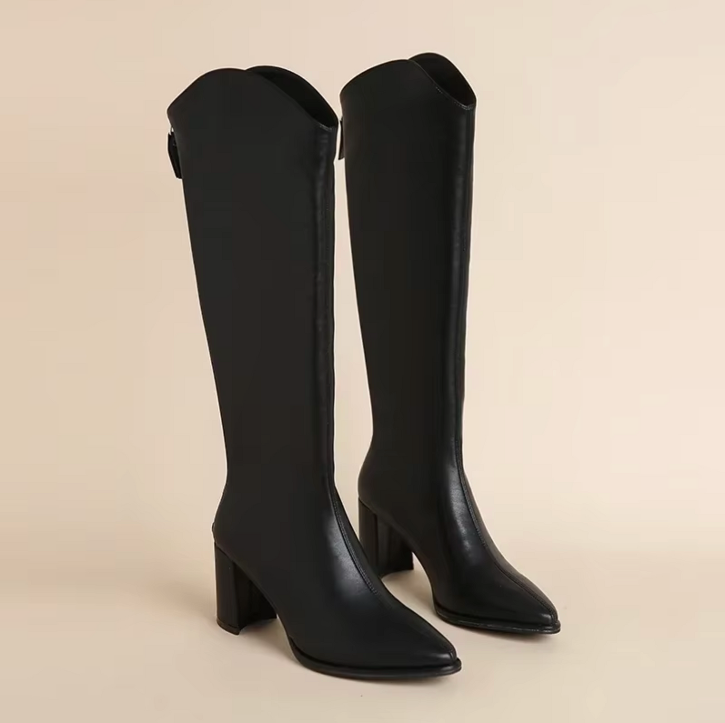 Mackenzie – Thick Heels Knee-high Boots