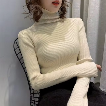 Desta – Cotton Turtleneck Sweater